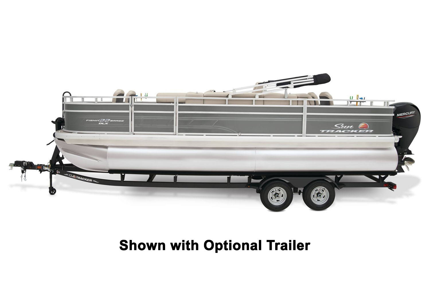 2024 Sun Tracker Fishin' Barge 22 DLX in Topeka, Kansas - Photo 2
