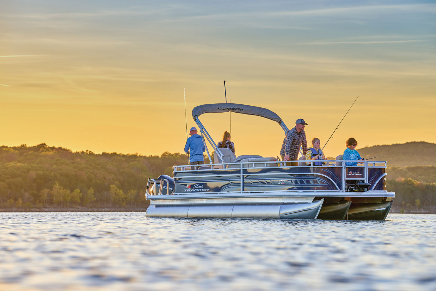 2024 Sun Tracker Fishin' Barge 22 XP3 in Topeka, Kansas - Photo 20