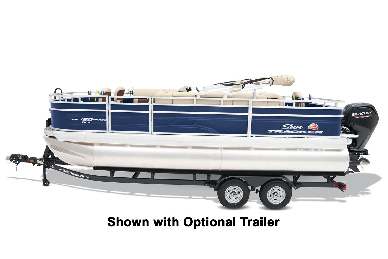 2025 Sun Tracker Fishin' Barge 20 DLX in Topeka, Kansas - Photo 1