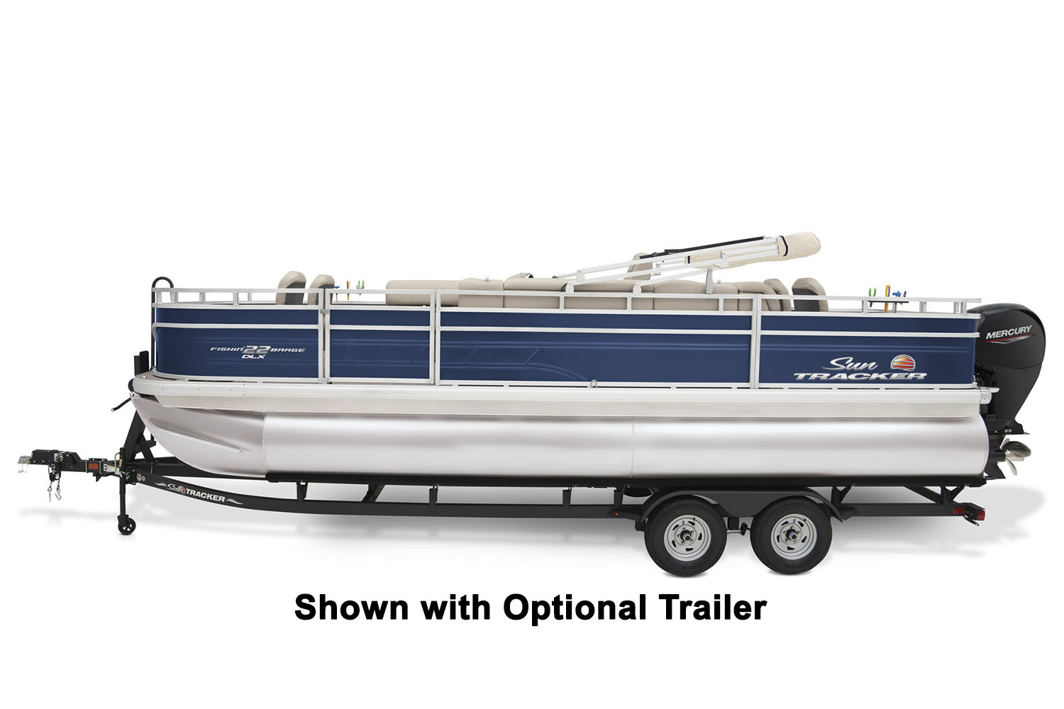 2025 Sun Tracker Fishin' Barge 22 DLX in Topeka, Kansas - Photo 2