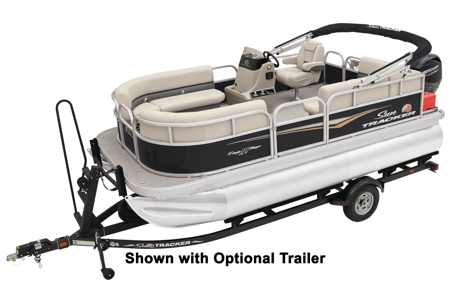 2025 Sun Tracker Party Barge 16 DLX in Topeka, Kansas