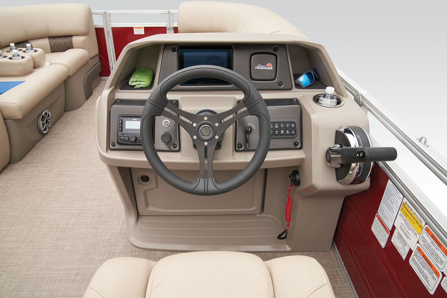 2025 Sun Tracker Party Barge 22 RF DLX in Topeka, Kansas - Photo 10