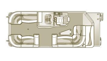 2012 Sylvan Mandalay 8523 in Paducah, Kentucky