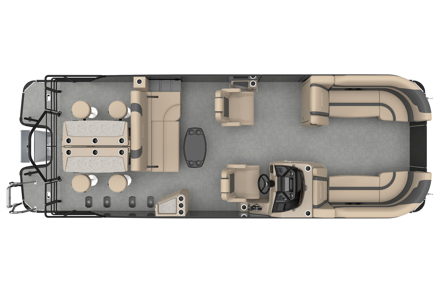 2025 Sylvan L5 DLZ DH Bar in Paducah, Kentucky - Photo 12