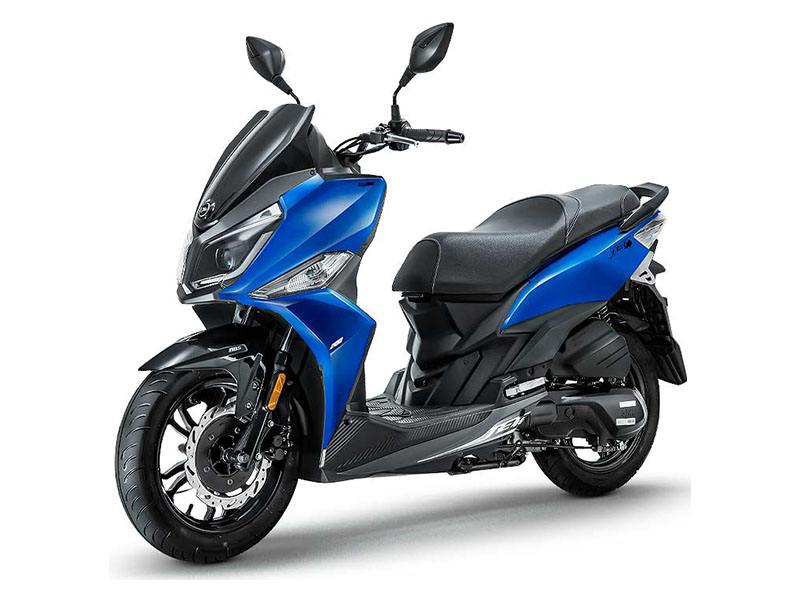New 2024 SYM Jet 14 200i | Scooters in Portland OR | Admiral Blue