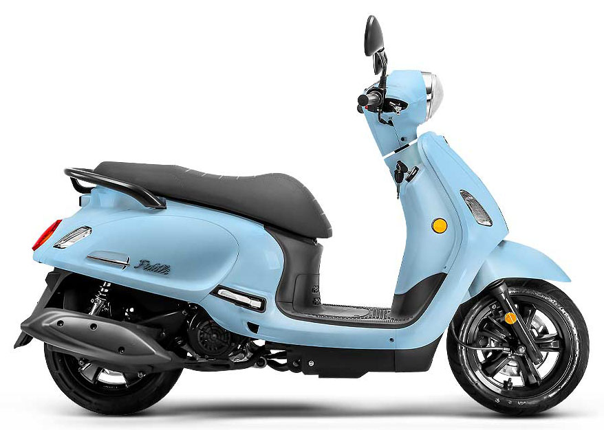 New 2026 SYM Fiddle 4 200i | Scooters in Pensacola FL | Sky Blue