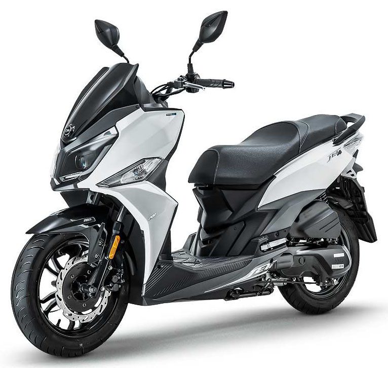 SYM様 New 2026 SYM Jet 14 200i | Scooters in Portland OR | Arctic White