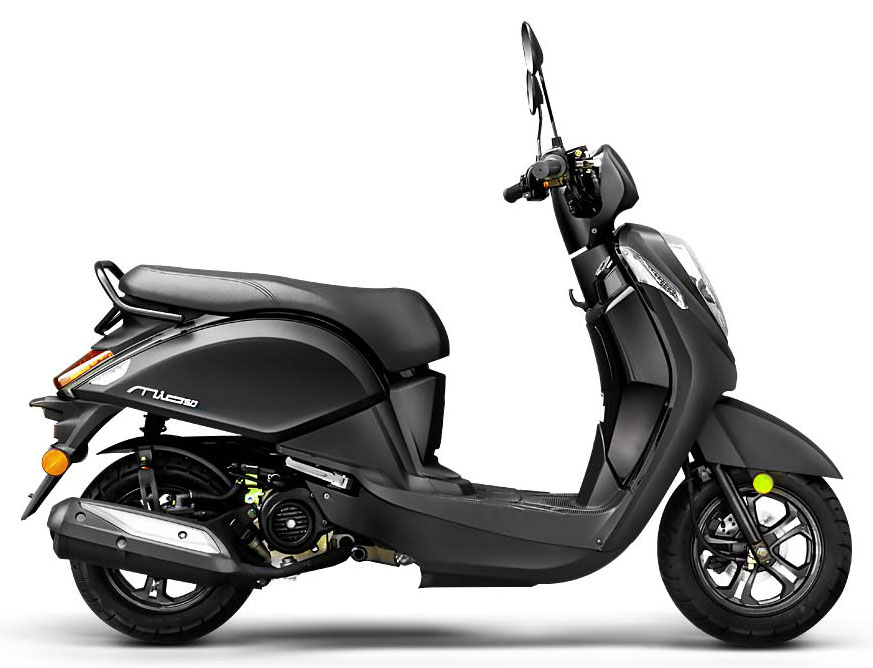 New 2026 SYM Mio 50, Salisbury MD | Specs, Price, Photos | Matte Stealth
