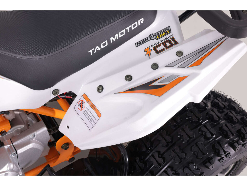 希少⭐️AMERI MEDI WHITE TWIN CHEETAH TANK New 2025 Tao Motor Cheetah Platinum ATVs in Howell, MI