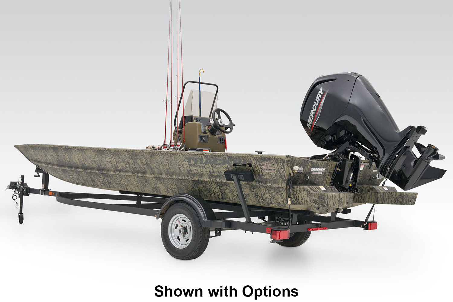 New 2026 Tracker GRIZZLY 1860 CC Power Boats Outboard in Rapid
