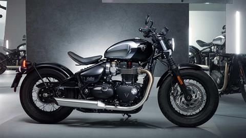 New 2023 Triumph Bonneville Bobber Chrome Edition Motorcycles in Columbus OH