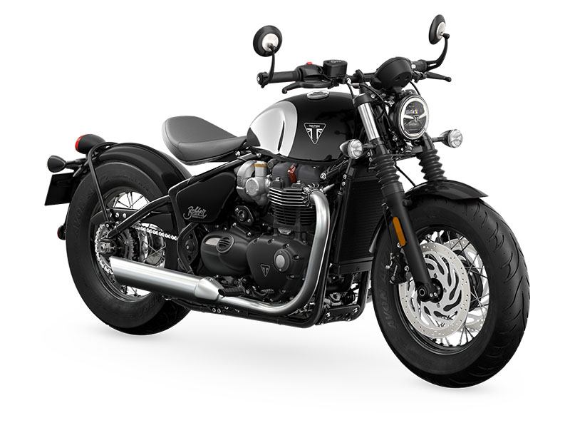 New 2023 Triumph Bonneville Bobber Chrome Edition Motorcycles in San Jose CA Stock Number