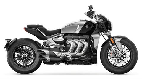 New 2023 Triumph Rocket 3 R Chrome Edition Motorcycles in Battle Creek MI TRIBK2513 Chrome Jet Black