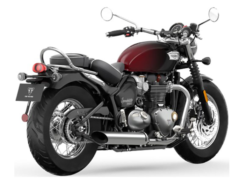 New 2024 Triumph Bonneville Speedmaster Fort Wayne IN Specs Price Photos Stealth Edition Sapphire Red Silver Red