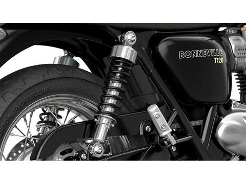New 2024 Triumph Bonneville T120 Motorcycles in Indianapolis IN Jet Black
