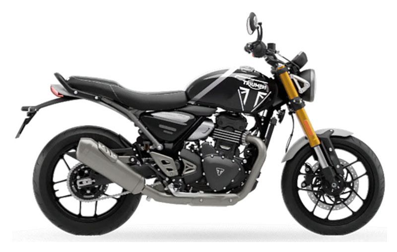 New 2024 Triumph Speed 400 Fort Collins CO Specs Price Photos Phantom Black Storm Grey