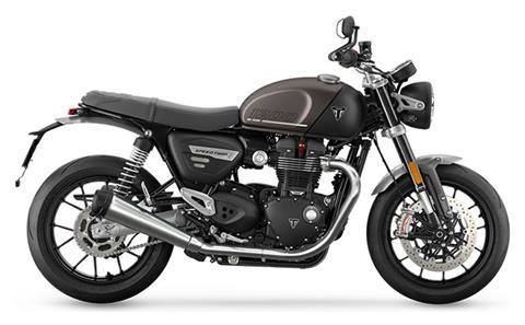 New 2024 Triumph Speed Twin 1200 New Haven VT Specs Price Photos Matte Ironstone Matte Storm Gray