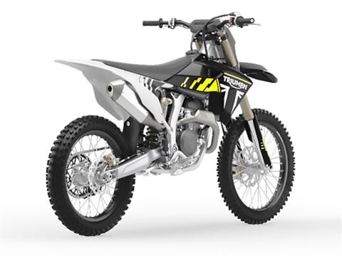 New 2024 Triumph TF 250 X Motorcycles in North Charleston SC Triumph Racing Yellow Black White