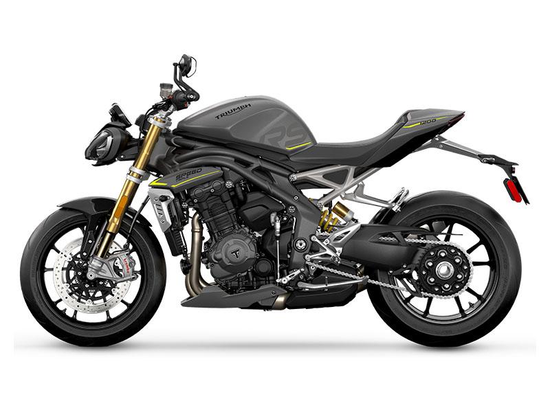 New 2024 Triumph Speed Triple 1200 RS Specs Photos Price For Sale in Elk Grove CA Matte Silver Ice
