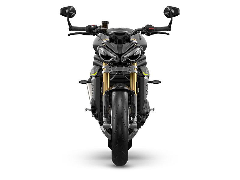 New 2024 Triumph Speed Triple 1200 RS Motorcycles in Indianapolis IN Matte Silver Ice