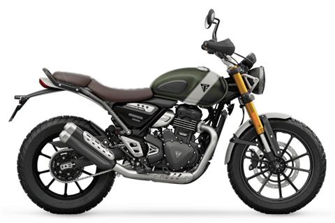 2025 Triumph Scrambler 400 X in Enfield, Connecticut