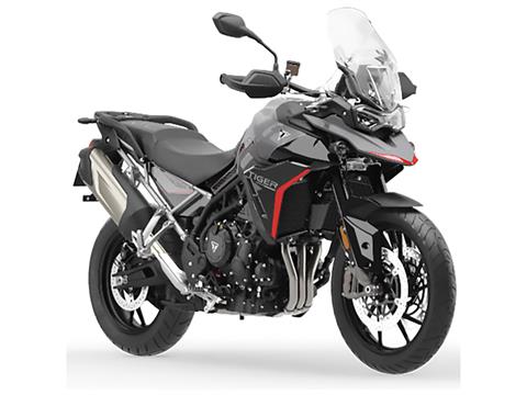 New 2025 Triumph Tiger 900 GT Pro Motorcycles in Indianapolis IN Graphite Sapphire Black