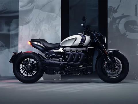 2025 Triumph Rocket 3 Storm R Evel Knievel Limited Edition in Foxboro, Massachusetts