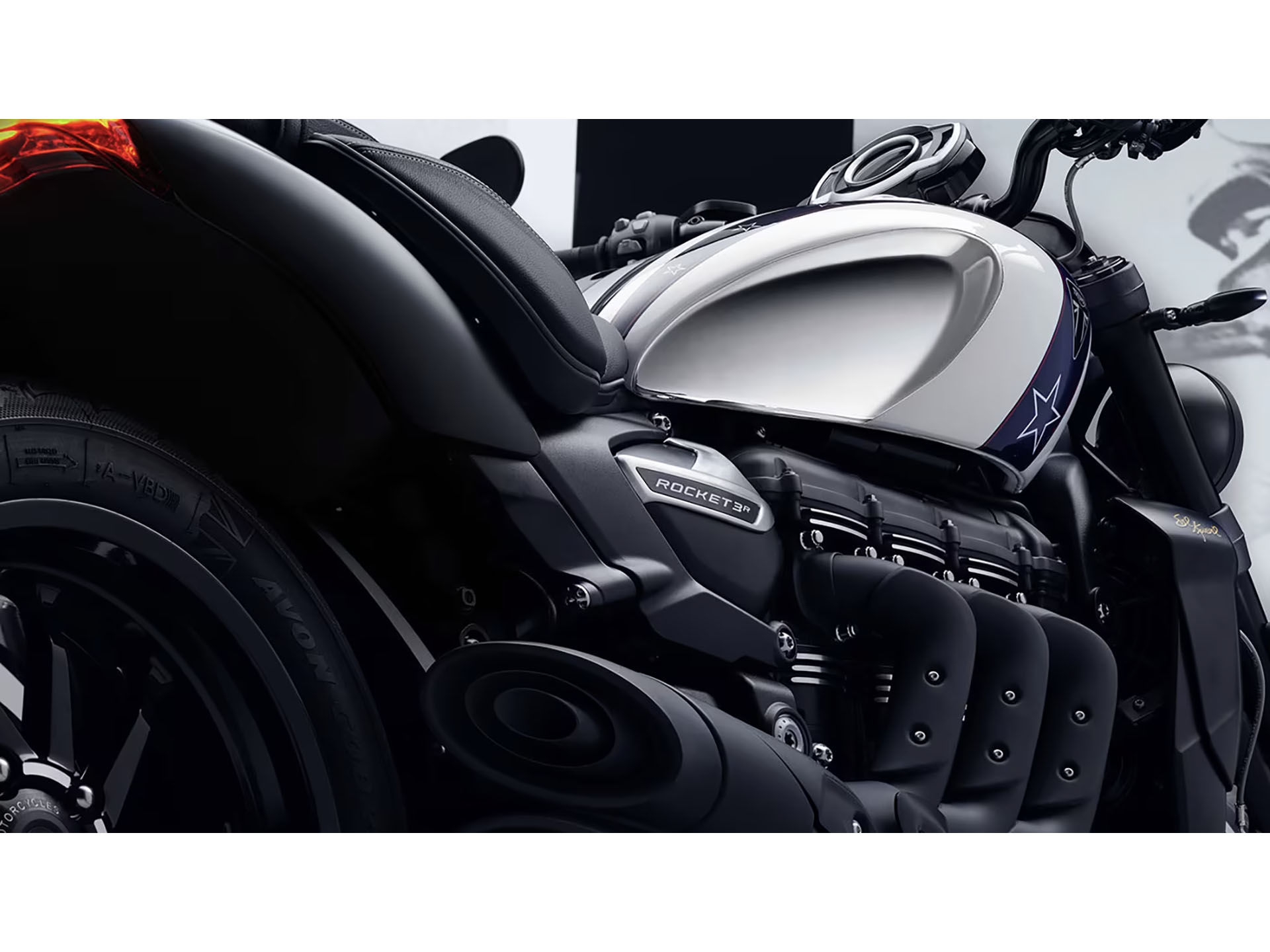 2025 Triumph Rocket 3 Storm R Evel Knievel Limited Edition in Foxboro, Massachusetts - Photo 46