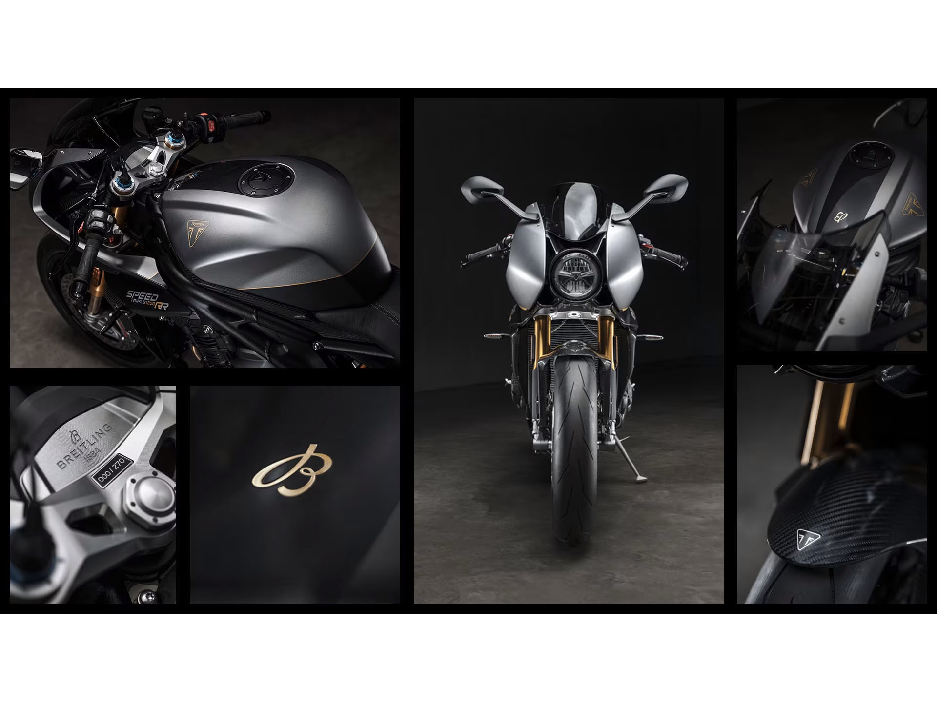 2025 Triumph Speed Triple 1200 RR Breitling Limited Edition in Foxboro, Massachusetts - Photo 8