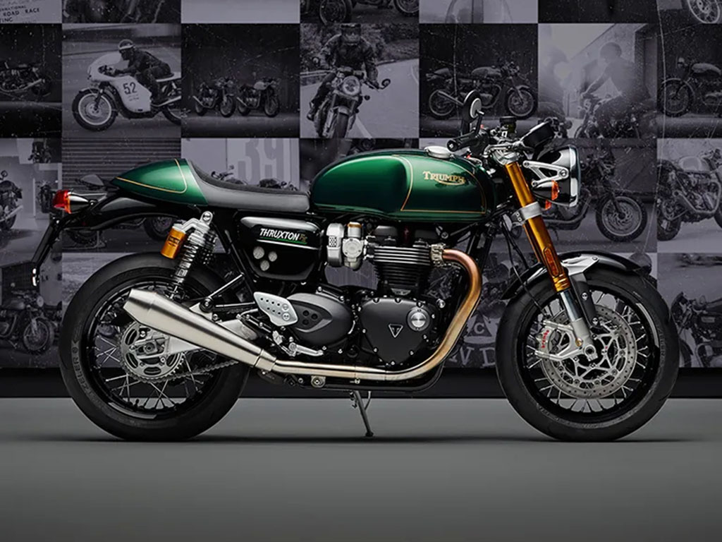 New 2025 Triumph Thruxton Final Edition Norwich CT Specs Price Photos Competition Green