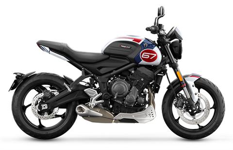 2025 Triumph Trident 660 Triple Tribute Edition in Foxboro, Massachusetts