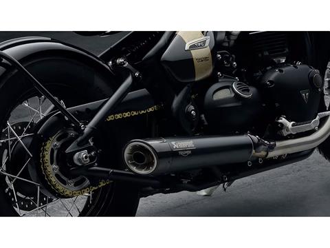 New 2025 Triumph Bonneville Bobber TFC Specs Photos Price For Sale in Elk Grove CA Phantom Black Marble Gold