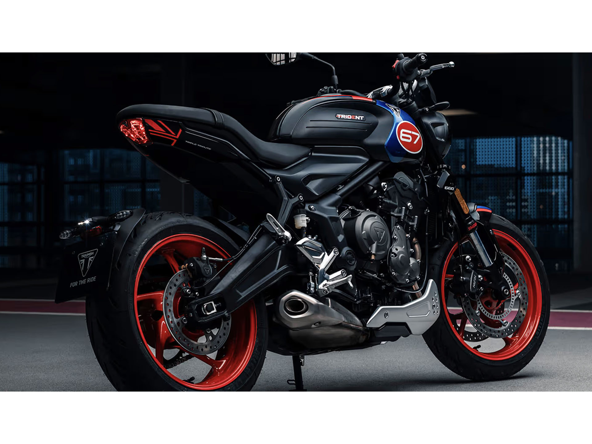 2026 Triumph Trident 660 Triple Tribute Edition in Enfield, Connecticut - Photo 3