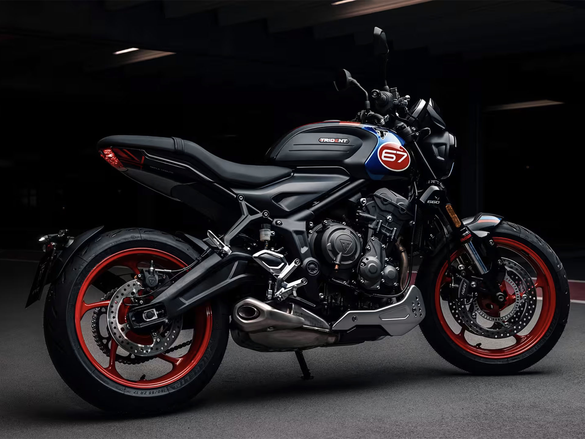 2026 Triumph Trident 660 Triple Tribute Edition in Enfield, Connecticut - Photo 15