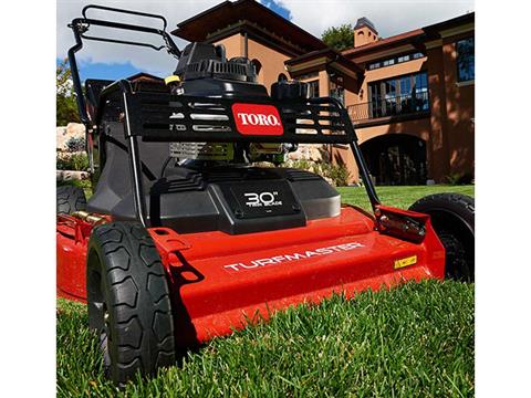 Toro TurfMaster HDX 30 in. Kawasaki FJ180V Commercial Self-Propelled 179 cc (CARB) in Gaylord, Michigan - Photo 8