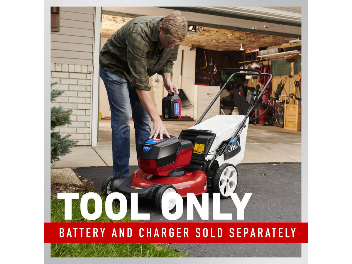 Toro Recycler 21 in. 60V MAX Self-Propelled - Battery Not Included (21356T) in Gaylord, Michigan - Photo 3