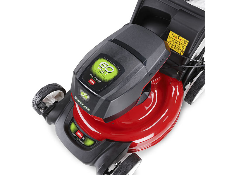 Toro Recycler 21 in. 60V Max Self-Propel w/ SmartStow - Tool Only (21356T) in Mio, Michigan - Photo 7