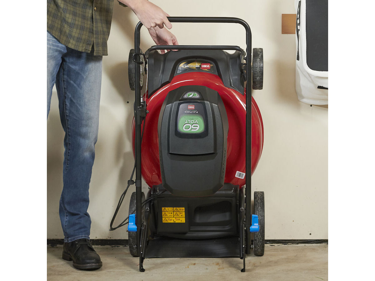 Toro Recycler 21 in. 60V Max Self-Propel w/ SmartStow - Tool Only (21356T) in Mio, Michigan - Photo 10