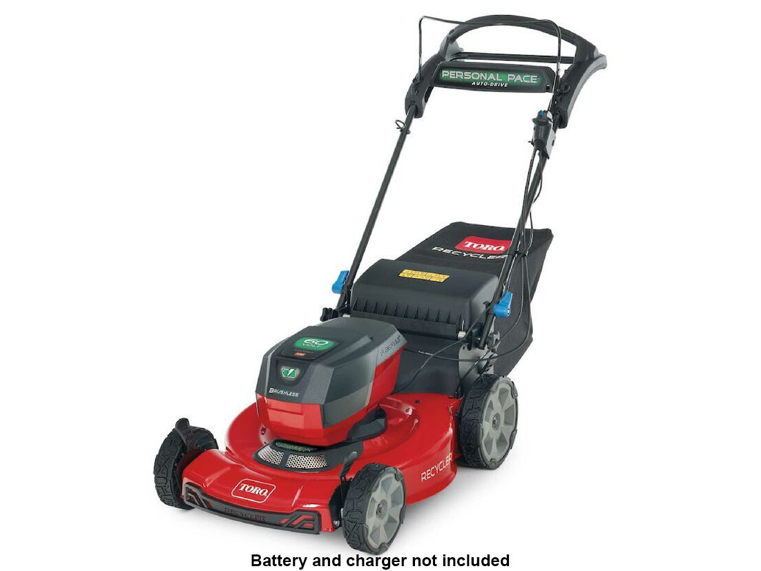 Toro Recycler 22 in. 60V MAX Self-Propelled w/ Personal Pace - Battery Not Included (21466T) in Gaylord, Michigan - Photo 2