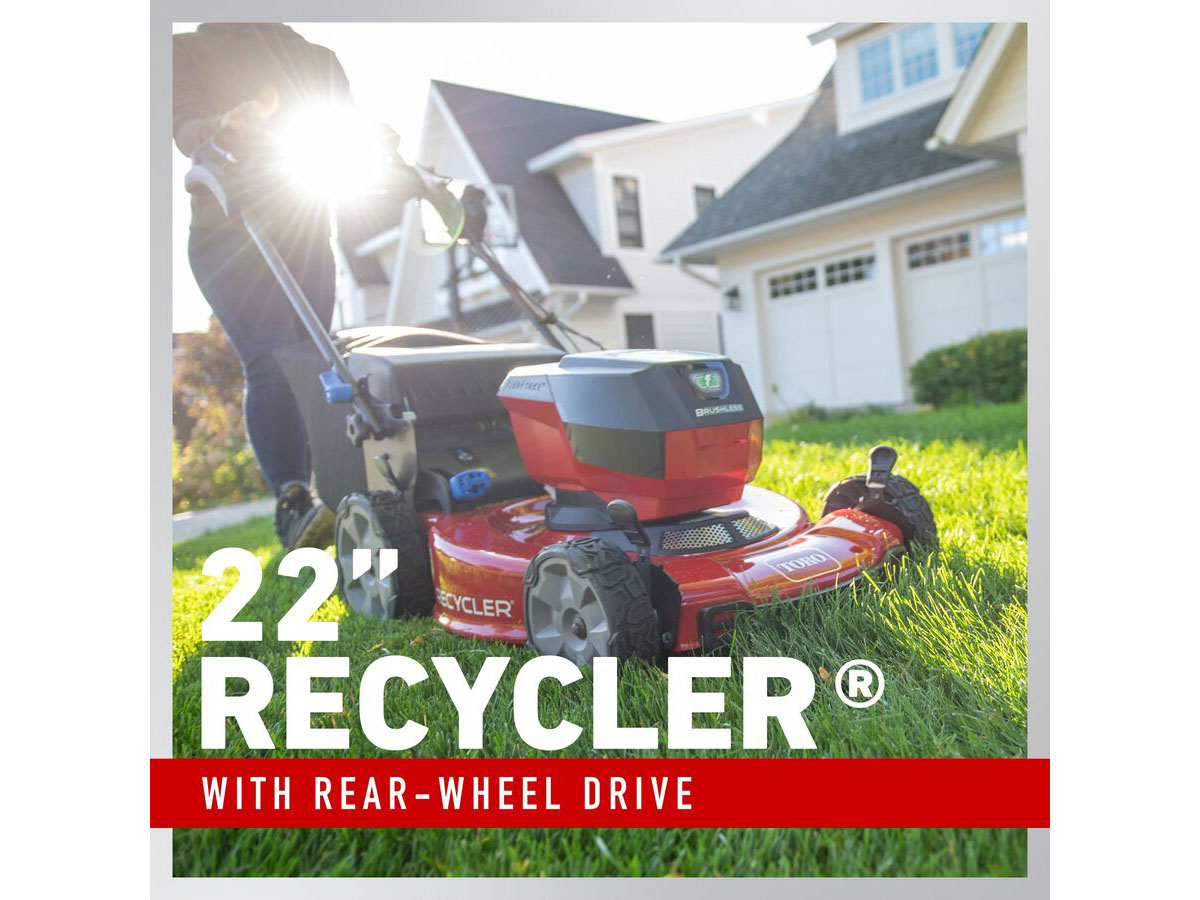 Toro Recycler 22 in. 60V Max Self-Propel w/ Personal Pace & SmartStow - Tool Only in Mio, Michigan - Photo 7