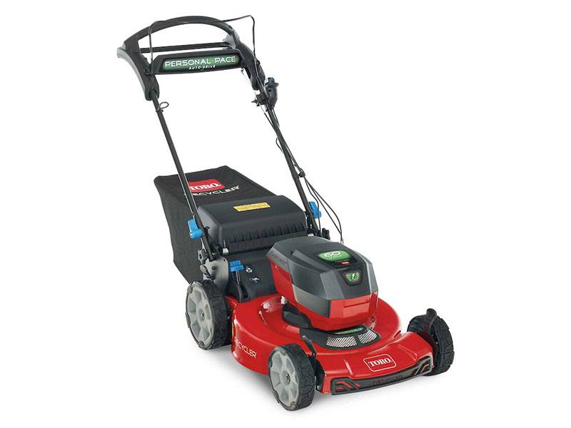 Toro Recycler 22 in. 60V Max w/ Personal Pace & SmartStow in Martinsville, Indiana - Photo 1