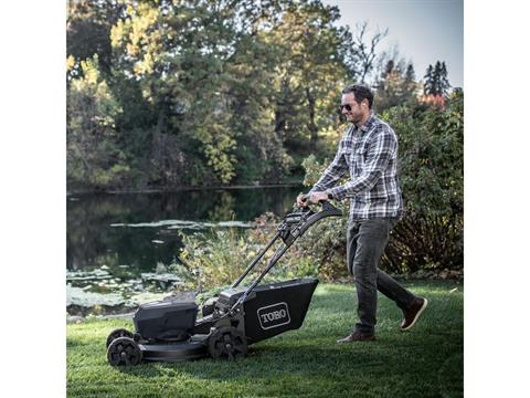 Toro Super Recycler 21 in. 60V Max Self-Propel w/ Personal Pace & SmartStow w/ 7.5Ah Battery (21566) in Mio, Michigan - Photo 16