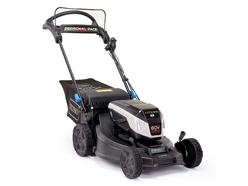Toro Super Recycler 21 in. 60V Max Self-Propel w/ Personal Pace & SmartStow w/ 7.5Ah Battery (21568) in Mio, Michigan - Photo 1