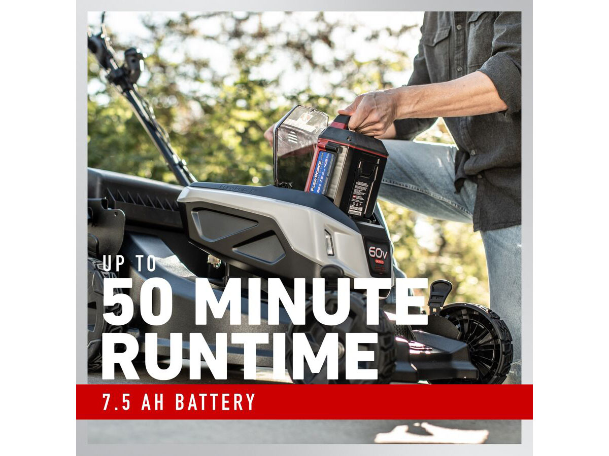 Toro Super Recycler 21 in. 60V Max Self-Propel w/ Personal Pace & SmartStow w/ 7.5Ah Battery (21568) in Mio, Michigan - Photo 3