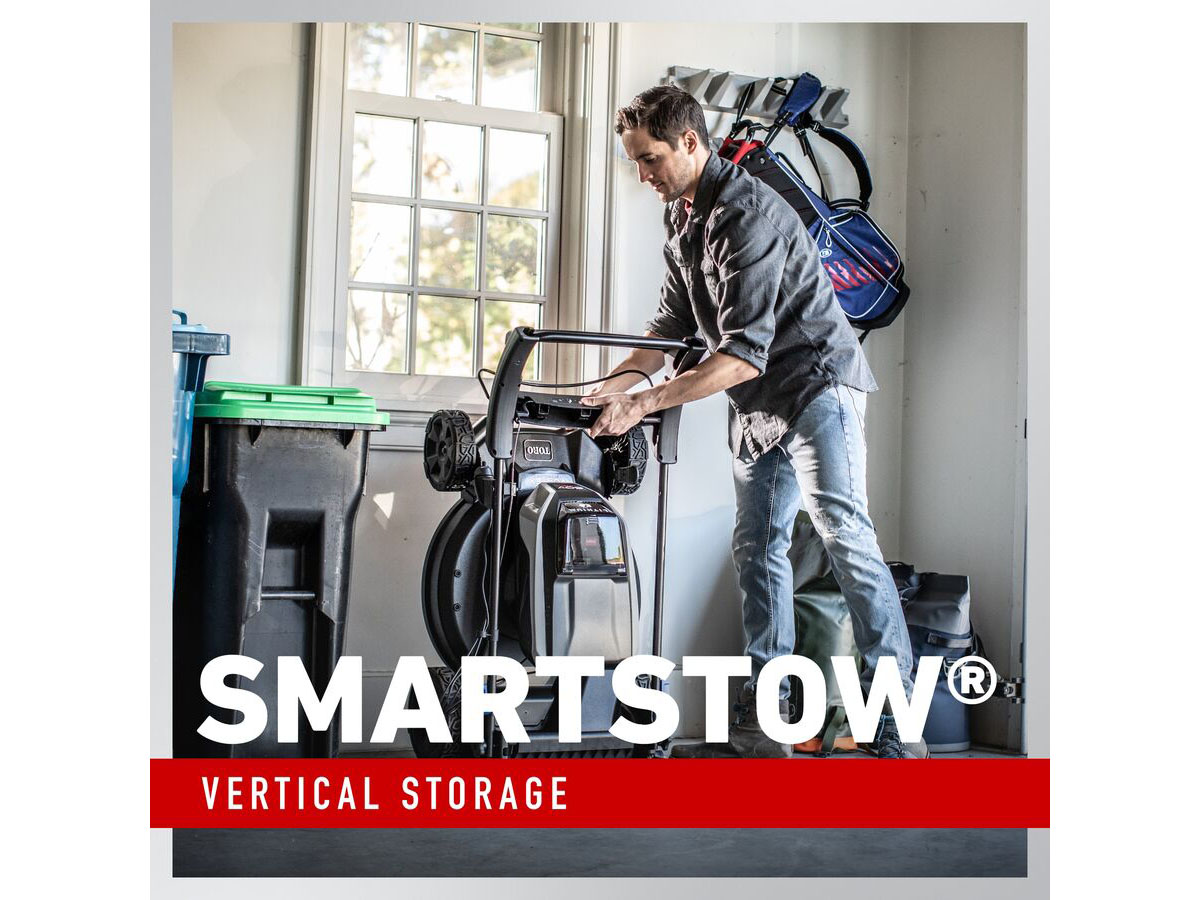 Toro Super Recycler 21 in. 60V Max Self-Propel w/ Personal Pace & SmartStow w/ 7.5Ah Battery (21568) in Mio, Michigan - Photo 9