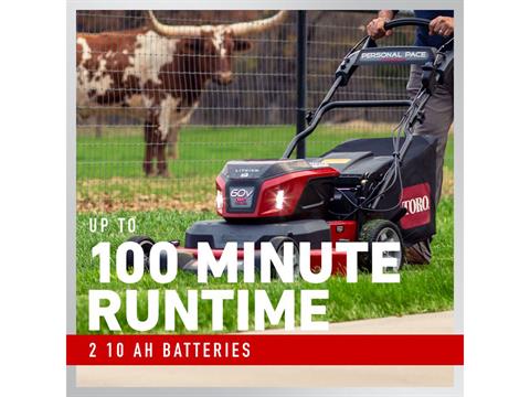 Toro eTimeMaster 30 in. 60V MAX Self-Propel Personal Pace Auto-Drive (2) 10.0Ah Batteries / Chargers Included in Mio, Michigan - Photo 7