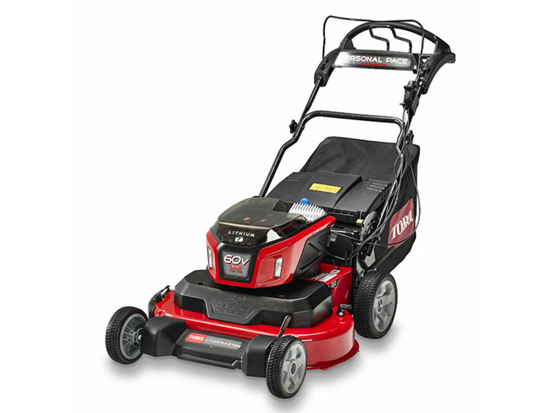 Toro eTimeMaster 30 in. 60V MAX Self-Propel Personal Pace Auto-Drive w/ 10Ah + 5Ah + 2.5Ah Batteries in Mio, Michigan - Photo 2