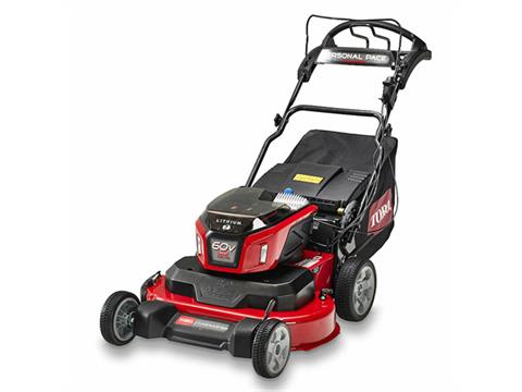 Toro eTimeMaster 30 in. 60V MAX Self-Propel Personal Pace Auto-Drive w/ 10Ah + 5Ah + 2.5Ah Batteries in Mio, Michigan - Photo 2