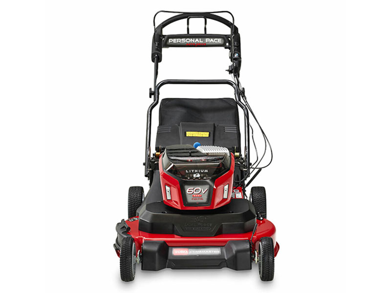 Toro eTimeMaster 30 in. 60V MAX Self-Propel Personal Pace Auto-Drive w/ 10Ah + 5Ah + 2.5Ah Batteries in Mio, Michigan - Photo 3