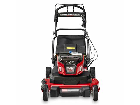 Toro eTimeMaster 30 in. 60V MAX Self-Propel Personal Pace Auto-Drive w/ 10Ah + 5Ah + 2.5Ah Batteries in Mio, Michigan - Photo 3